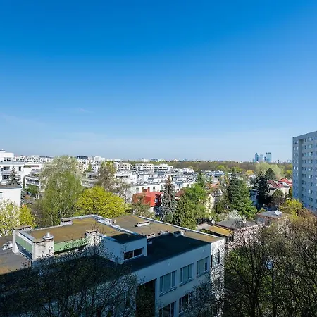 Maklakiewicza 17: Central Warsaw View with Airport Proximity Exterior photo